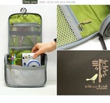 韩版旅行必备洗漱包便携防水化妆包出差户外旅游用品小鸟收纳包