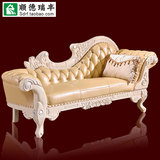 欧式真皮沙发123组合客厅贵妃实木雕花头层牛皮奢华大小户型沙发