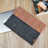 MacBook air内胆包保护套pro11/13/12寸苹果笔记本毛毡电脑包防震