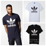 【Adidas/阿迪达斯】韩国代购2016夏男三叶草印花短袖T恤AY7710