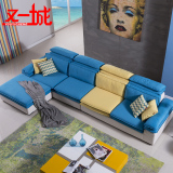 小户型布艺沙发客厅创意沙发现代简约布艺沙发组合新款布艺沙发