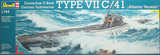 【逆时光】利华 Revell 05100 1/144 德国U型潜艇 TYPE VII C-41
