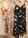 9折！馒馒日本代购Lily Brown刺绣花朵吊带连衣裙 LWFO162128 5月