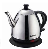 Supor/苏泊尔 SWF08K1-100电热水壶进口温控不锈钢快速泡茶壶