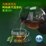 菲诺双档控制玻璃蒸汽黑茶煮茶器普洱养生电茶壶泡茶机自动保温