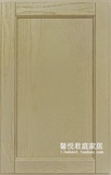红橡木实木定制门板/简约实木橱柜门板/定做实木衣柜门板-橄榄色