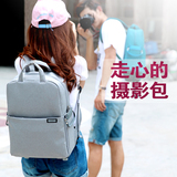 卡登新款单反双肩相机包男女日韩休闲时尚摄影包防水户外旅行背包