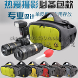 单肩斜挎大容量时尚长焦镜头专业单反相机包大三元70-200摄影包