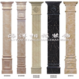 欧式定制方柱头 艺术石塑方形罗马柱 电视背景墙方柱 木架包装