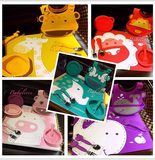 MARCUS&MARCUS宝宝硅胶餐垫便携防水折叠防滑碗垫儿童加厚隔热垫