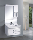 含特价促销PVC板2014新款现代简约浴室柜组合卫生间洗脸台盆吊柜