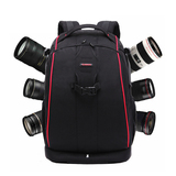 canon佳能 防盗单反相机包双肩摄影包户外数码单反包摄像机背包
