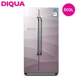 全新三洋DIQUA/帝度 BCD-603WDGB郁香紫变频大容量对开门冰箱联保