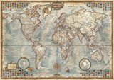 包邮现货 西班牙进口拼图 EDUCA 世界地图 1500片