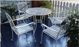 单椅欧式新款铁艺阳台户外 庭院客厅餐公园休闲桌椅套件