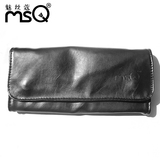 MSQ/魅丝蔻  15支化妆刷收纳包 化妆刷包黑色便携 专业美甲刷空包