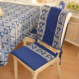 纳瓦霍艺术蓝椅垫