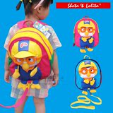 韩版小企鹅立体卡通幼儿园宝宝儿童书包双肩背包防走失丢包包