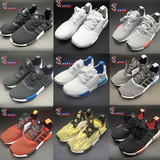Adidas男鞋女鞋NMD洛杉矶全白东京圣保罗黑粉莫斯科S79162 s75235