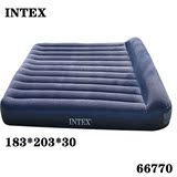 正品INTEX-66770内置枕头双人特大充气床垫 气垫床 空气床1.8米床