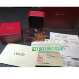 卡地亚 LOVE窄版单钻戒指B4050700玫瑰金 对戒香港专柜正品代购