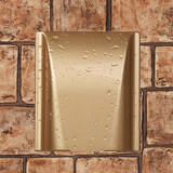 松下86通用型香槟金防水盒浴室卫生间防水罩插座防溅盒墙壁开关盖