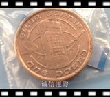 马恩 1994年1英镑纪念币 英属马恩岛1镑铜币 罕见