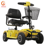 包邮慈悦代步车电动轮椅老年人残疾人助力车带灯四轮代步车轮椅车
