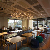 Moooi LED复式楼萤火虫树叶吊灯客厅卧室餐厅艺术吊灯创意个性