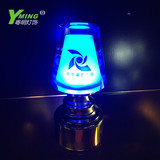 粤明新款LED充电酒吧台灯烛台 KTV创意亚克力圆形蜡烛小夜灯包邮