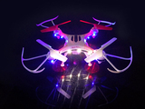 四轴LED灯光飞行器 2.4G航拍飞碟耐摔无人遥控飞机模型 高端玩具