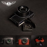台湾TP 真皮Leica徕卡D-LUX Typ109皮套 莱卡DLUX相机包半套 镂空