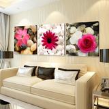 天天特价无框画客厅装饰画现代简约沙发三联画房间壁画餐厅画花卉
