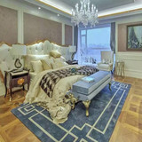 高档时尚现代简约手工客厅茶几卧室飘窗长方形可定制晴纶地毯