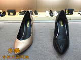 Belle/百丽女鞋16年秋款尖头细跟时尚优雅女单鞋BBL3V3C6D V3C6