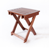 楠竹折叠椅钓鱼凳实木餐椅学习椅吧台椅小凳子餐凳靠背圆凳马扎