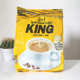 马来西亚怡保进口泽合白咖啡王三合一速溶咖啡600克15小包更香浓