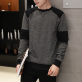 2016春季新款男士薄款长袖t恤青少年韩版潮卫衣学生打底衫男外套