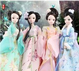 玩具公主洋娃娃中国可儿娃娃古装女孩可兒四季仙子14点关节体