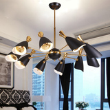 北欧后现代吊灯简约创意个性客厅书房餐厅卧室喇叭形服装店吊灯