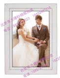 高端影楼婚纱照大相框挂墙韩式水晶相框结婚照片放大婚纱框定做