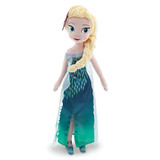 美国迪士尼正品冰雪奇缘公主布娃娃爱莎安娜毛绒玩具女孩礼物现货