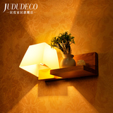 美式新古典餐厅饭厅灯饰壁灯地中海式个性创意现代过道墙灯壁灯
