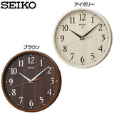日本代购直邮SEIKO精工居家客厅新款电波挂钟经典款居家客厅挂钟