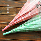 韩国创意透明雨伞折叠学生公主儿童小清新日本晴雨樱花长柄伞女神