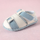 真皮婴儿凉鞋0-1-2岁宝宝鞋子学步鞋夏女男包头宝宝学步鞋婴儿鞋