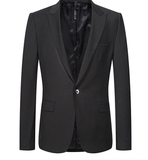 GXG专柜正品代购 男士时尚黑色绅士套西西服上装 53113044