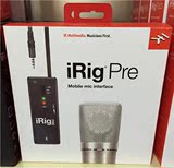 IK Multimedia iRig Pre 话筒放大器 唱吧话筒配件 支持电容话筒