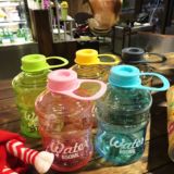 韩国可爱迷你水桶情侣水杯塑料创意男女士简约运动学生便携随手杯