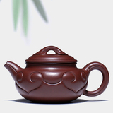古福 宜兴紫砂壶 全手工名家原矿老紫泥正品茶壶茶具如意仿古壶
